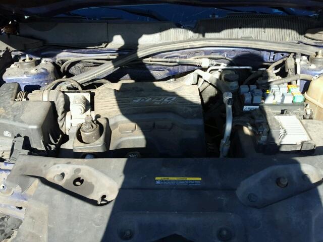 2CKDL63F666095152 - 2006 PONTIAC TORRENT BLUE photo 7