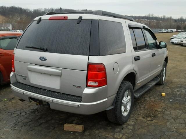 1FMZU73E75ZA43146 - 2005 FORD EXPLORER X SILVER photo 4