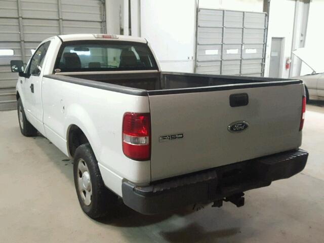 1FTRF12W05NB20226 - 2005 FORD F150 Beyaz fotoğraf 3