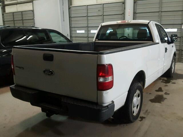 1FTRF12W05NB20226 - 2005 FORD F150 Beyaz fotoğraf 4