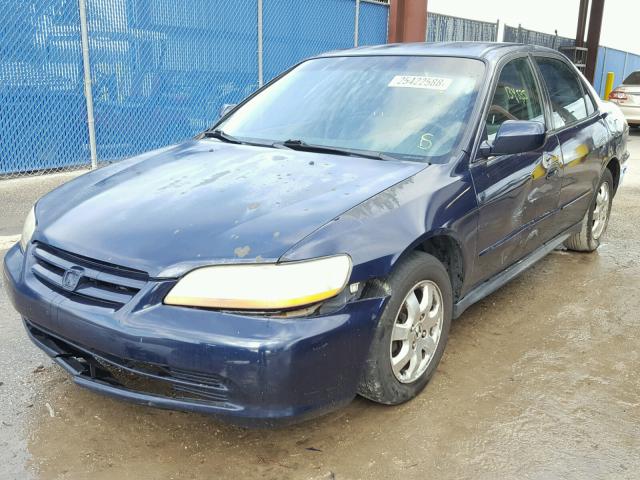 JHMCG66581C003905 - 2001 HONDA ACCORD LX BLUE photo 2