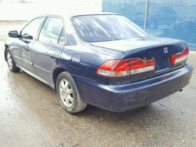 JHMCG66581C003905 - 2001 HONDA ACCORD LX BLUE photo 3