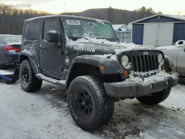 1J4AA2D12AL181452 - 2010 JEEP WRANGLER S GRAY photo 1