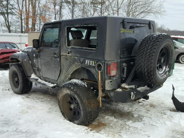 1J4AA2D12AL181452 - 2010 JEEP WRANGLER S GRAY photo 3