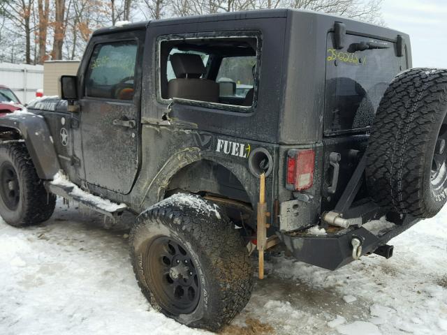 1J4AA2D12AL181452 - 2010 JEEP WRANGLER S GRAY photo 9