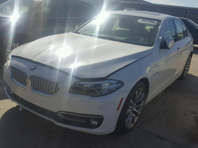 WBA5B1C54ED917050 - 2014 BMW 535 I WHITE photo 2