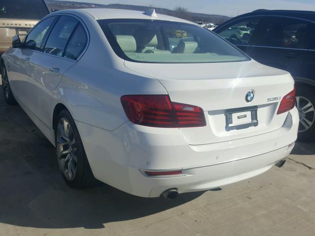 WBA5B1C54ED917050 - 2014 BMW 535 I WHITE photo 3