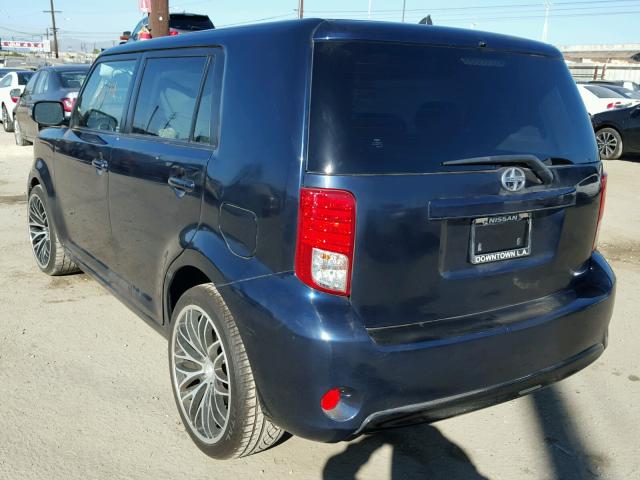 JTLZE4FE6FJ077403 - 2015 TOYOTA SCION XB BLUE photo 3