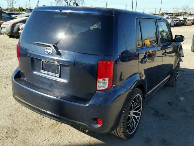 JTLZE4FE6FJ077403 - 2015 TOYOTA SCION XB BLUE photo 4