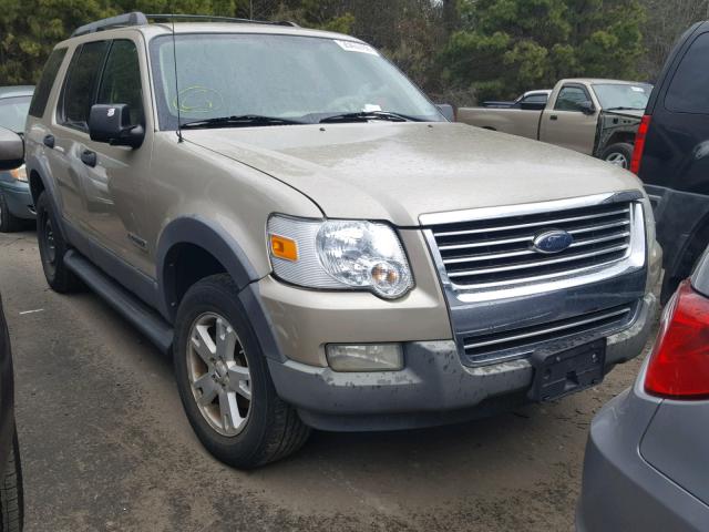 1FMEU73E36UA52813 - 2006 FORD EXPLORER X GOLD photo 1