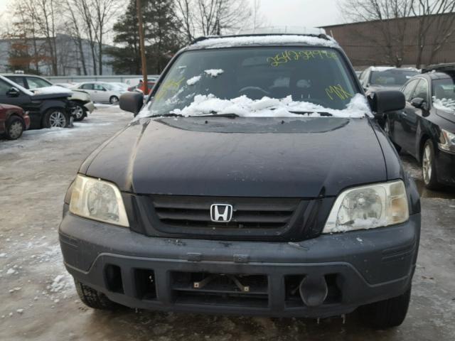 JHLRD1848XC075954 - 1999 HONDA CR-V LX BLACK photo 9