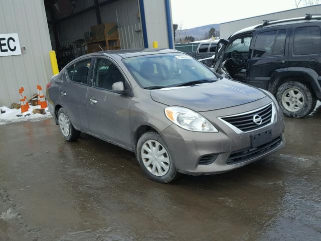 3N1CN7AP8CL918124 - 2012 NISSAN VERSA S GRAY photo 1