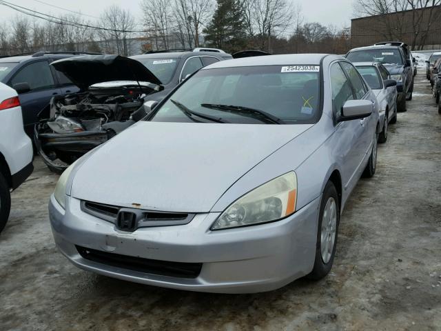 1HGCM56343A081830 - 2003 HONDA ACCORD LX SILVER photo 2