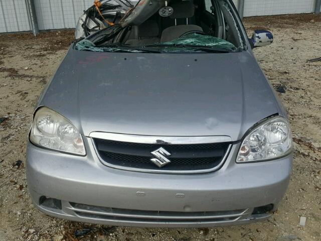 KL5JD56Z88K740588 - 2008 SUZUKI FORENZA BA SILVER photo 7