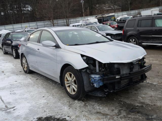 5NPEB4AC5CH384252 - 2012 HYUNDAI SONATA GLS SILVER photo 1