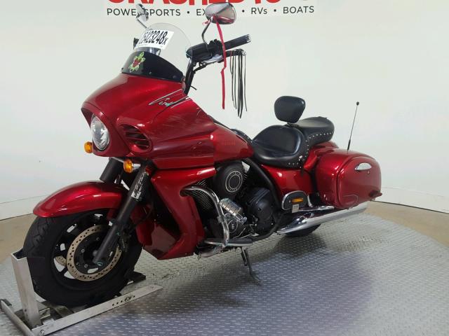 JKBVNRJ17BA002110 - 2011 KAWASAKI VN1700 J RED photo 4