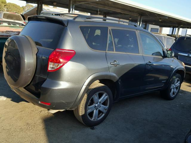 JTMZD32V676048342 - 2007 TOYOTA RAV4 SPORT GRAY photo 4