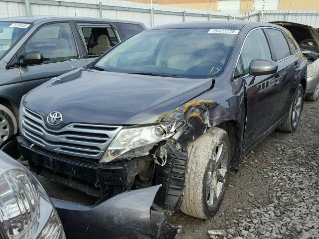 4T3BK3BB3CU071034 - 2012 TOYOTA VENZA LE GRAY photo 2