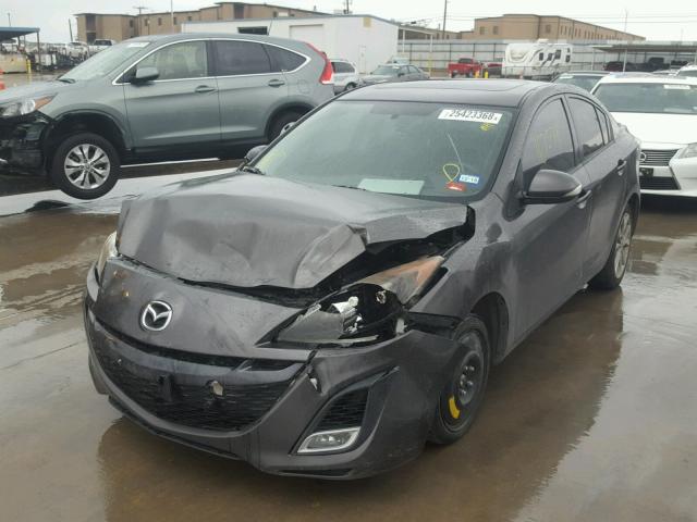 JM1BL1S54A1102377 - 2010 MAZDA 3 S GRAY photo 2