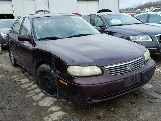 1G1NE52M6X6223387 - 1999 CHEVROLET MALIBU LS მუქწითელი ფოტო 1