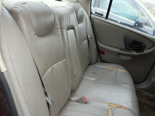 1G1NE52M6X6223387 - 1999 CHEVROLET MALIBU LS მუქწითელი ფოტო 6