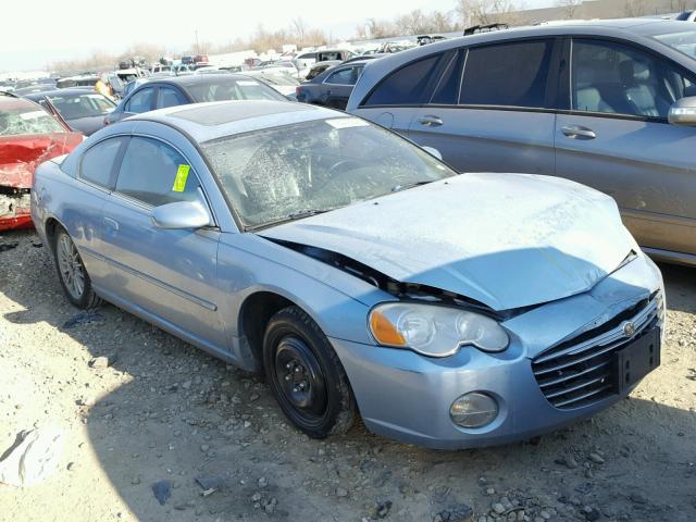 4C3AG52H54E139682 - 2004 CHRYSLER SEBRING LI BLUE photo 1