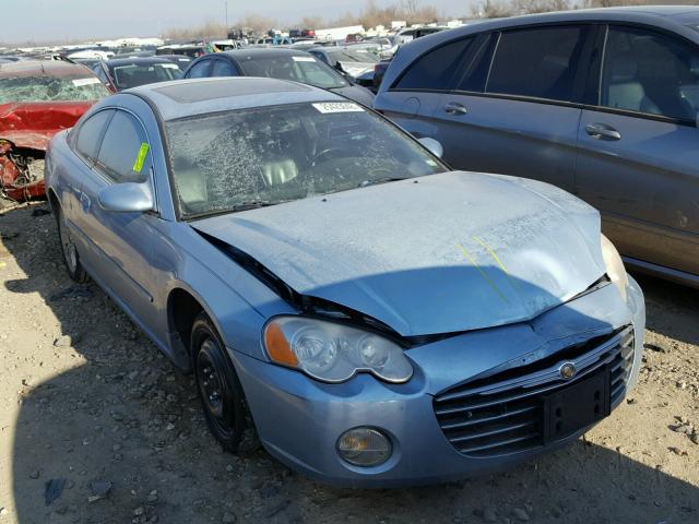 4C3AG52H54E139682 - 2004 CHRYSLER SEBRING LI BLUE photo 9