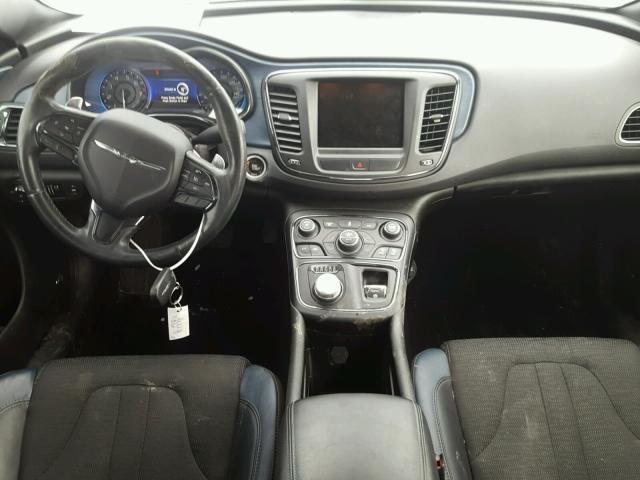 1C3CCCBG9FN522223 - 2015 CHRYSLER 200 S 蓝色 照片 9