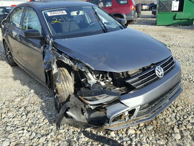 3VWD67AJ1GM318407 - 2016 VOLKSWAGEN JETTA SE GRAY photo 9