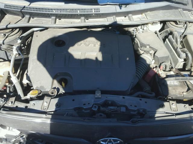 2T1BU4EE9DC922982 - 2013 TOYOTA COROLLA BA GRAY photo 7