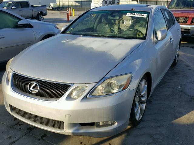 JTHBH96S865035829 - 2006 LEXUS GS GENERAT SILVER photo 2