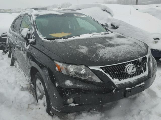 2T2BK1BA3AC055415 - 2010 LEXUS RX 350 BLACK photo 1