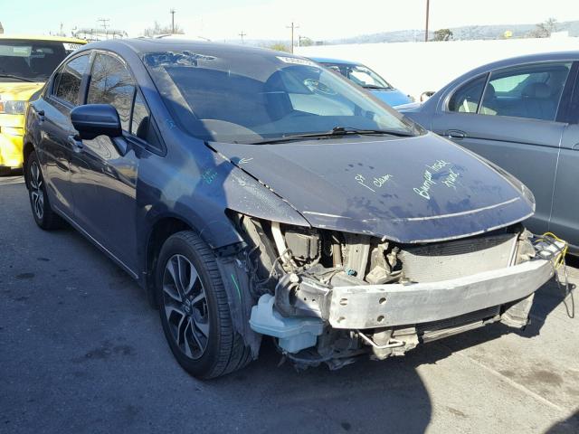 19XFB2F81EE258927 - 2014 HONDA CIVIC EX CHARCOAL photo 1