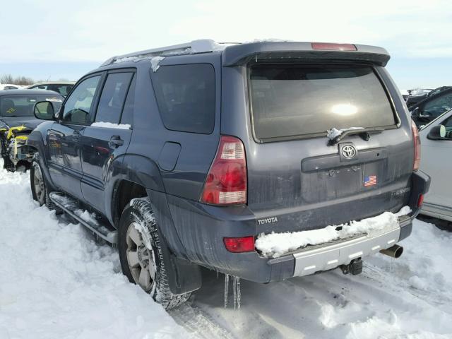 JTEBT17R830023777 - 2003 TOYOTA 4RUNNER LI GRAY photo 3