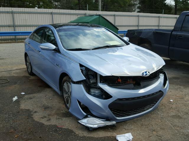 KMHEC4A45DA066836 - 2013 HYUNDAI SONATA HYB BLUE photo 1