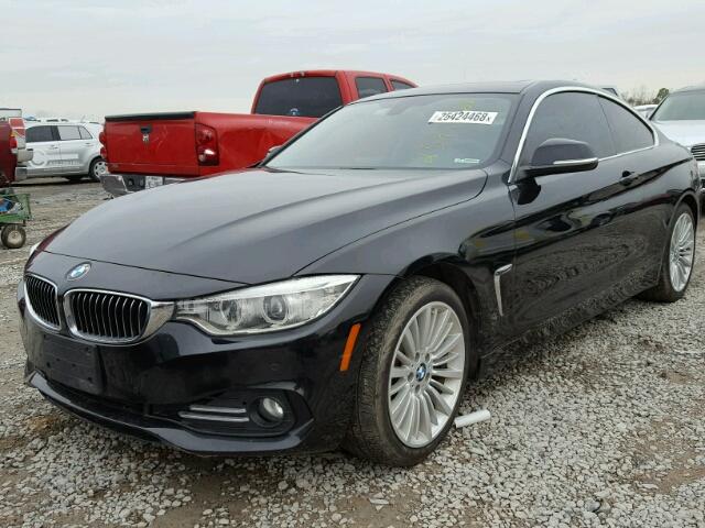 WBA3N7C52EF718763 - 2014 BMW 428 I BLACK photo 2
