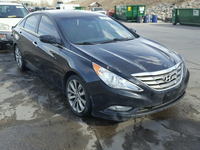 5NPEC4AC7CH313017 - 2012 HYUNDAI SONATA SE BLACK photo 1