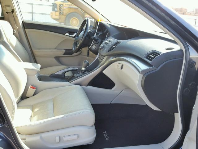 JH4CU2F4XCC004775 - 2012 ACURA TSX CHARCOAL photo 5