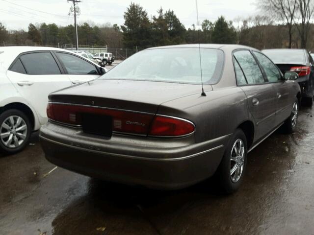 2G4WS52J531135938 - 2003 BUICK CENTURY CU BROWN photo 4