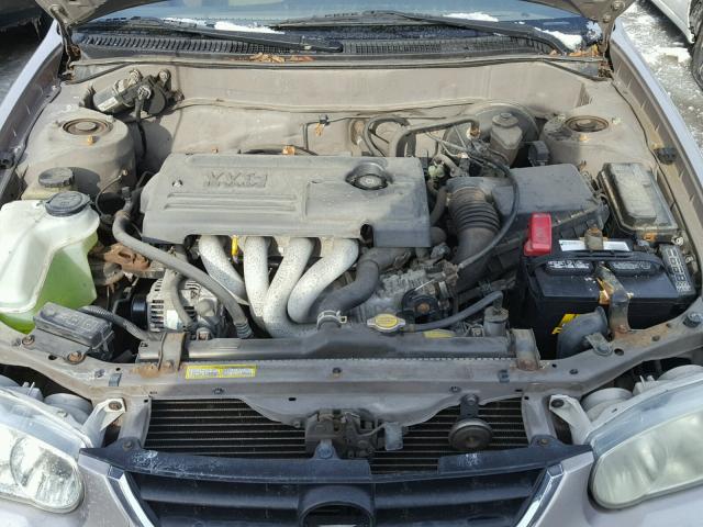 1NXBR12E91Z520328 - 2001 TOYOTA COROLLA CE TAN photo 7