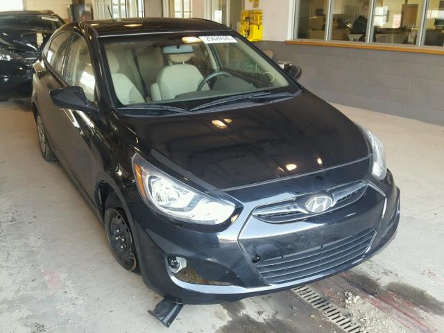 KMHCT4AEXDU561693 - 2013 HYUNDAI ACCENT GLS BLACK photo 1