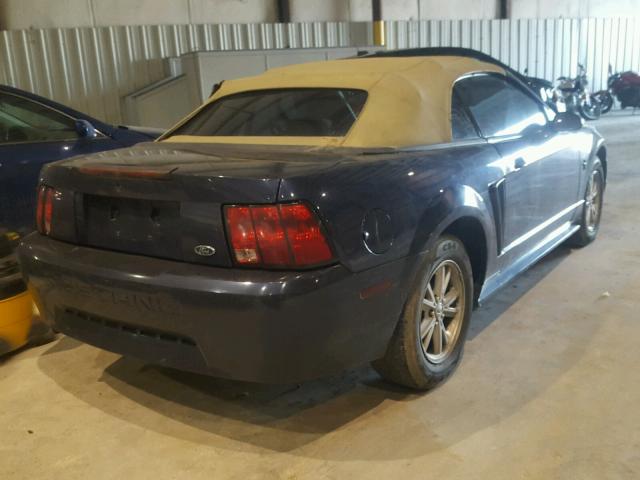 1FAFP44421F170729 - 2001 FORD MUSTANG BLUE photo 4
