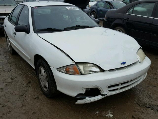 1G1JC524027206463 - 2002 CHEVROLET CAVALIER B WHITE photo 1