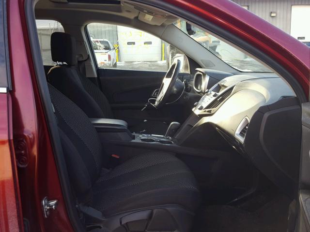 2CNALDEC5B6413706 - 2011 CHEVROLET EQUINOX LT RED photo 5