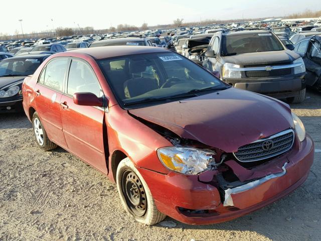 JTDBR32E660064402 - 2006 TOYOTA COROLLA CE RED photo 9