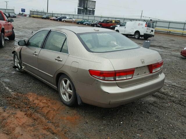 JHMCM56894C013909 - 2004 HONDA ACCORD EX GOLD photo 3