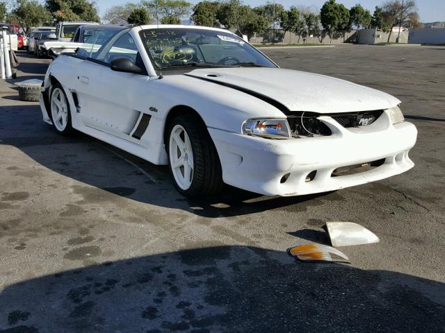 1FALP45XXTF160884 - 1996 FORD MUSTANG GT WHITE photo 1