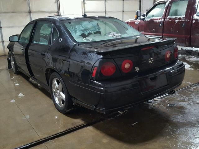 2G1WP521749272459 - 2004 CHEVROLET IMPALA SS BLACK photo 3