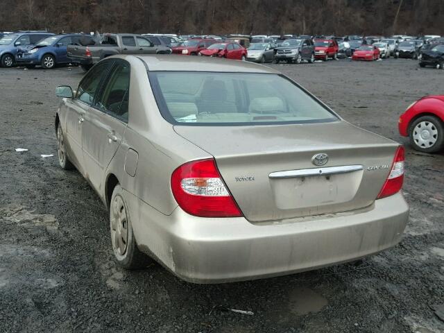 4T1BE32K54U804461 - 2004 TOYOTA CAMRY LE TAN photo 3