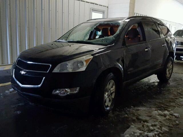 1GNLVEED3AS107872 - 2010 CHEVROLET TRAVERSE L BLUE photo 2